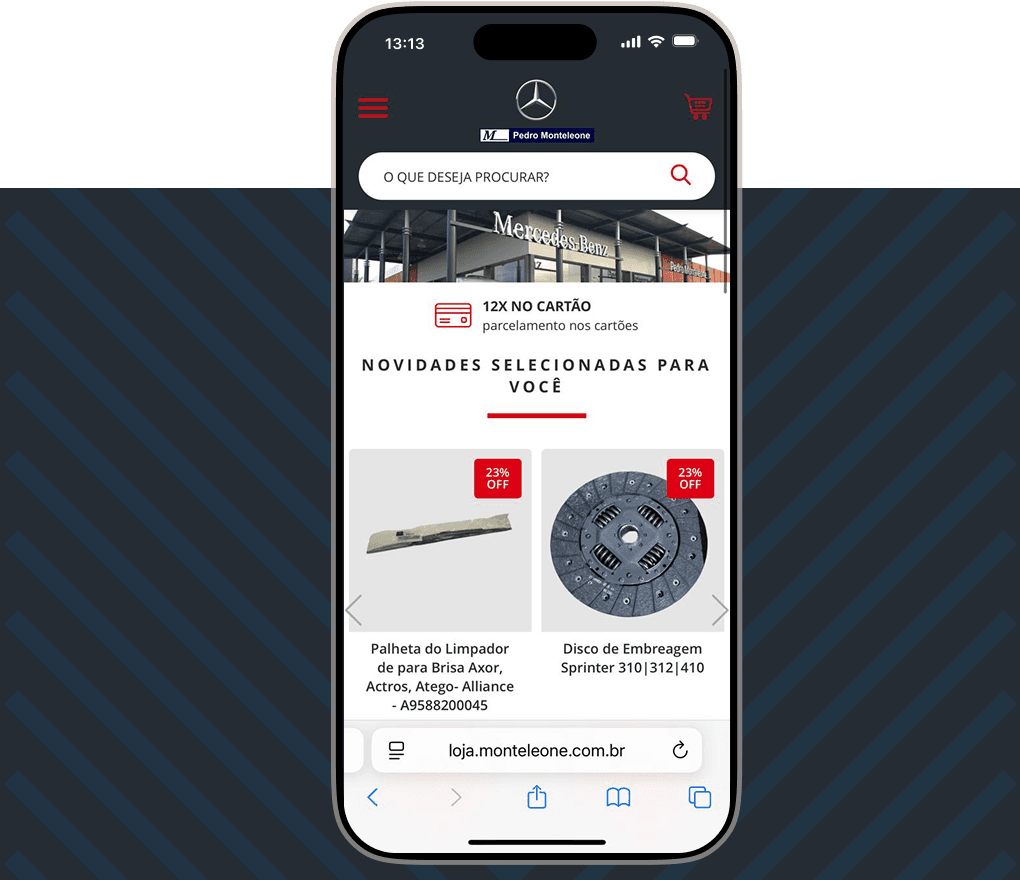 Peças e Acessórios Mercedes-Benz